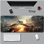World of Tanks Hiirematt Uus Suur 900X400mm Hiirematt S&uuml;learvuti Lauamatid M&auml;ngimiseks WOT M&auml;nguklaviatuur M&auml;ngutarvikud Size 700x300 gray