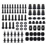 1 Komplekt Mootorratta Voolundikruvide Komplekt Suzuki GSX1300R Hayabusa 2008-2018 Musta V&auml;rvi 1SET