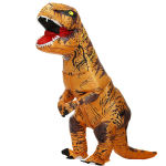 T&auml;iskasvanute ja laste T-Rex dinosaurus t&auml;ispuhutavad kost&uuml;&uuml;mid Purim Halloween j&otilde;ulud Maskott Anime pidu Cosplay kost&uuml;&uuml;m Kleit Peened &uuml;likonnad Fit Height 150-200cm&T-REX orange