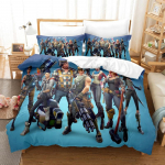 Fortnite Voodipesu Komplekt Tekikate 3D Prinditud Magamistoa Voodikate Voodipesu 2/3tk Anime Multikas Toa Kaunistus Laste J&otilde;ulukink US Twin(172*218cm)3pcs