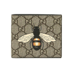 Gucci Mesiprindi Logoga L&uuml;hike Kahekordse Voldi L&otilde;uendi ja Nahast Rahakott Meeste Rahakott Eebenipuu 451268K5V1N8666 Shopping Bag Set(Basic Set+Shopping Bag)