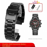 Tugev roostevabast terasest kellarihm Timex tides T45601 T2N721 T2N720 T2N739 TW2T76500 meestele E-tide Kompass metallist kellarihm 24.16mm