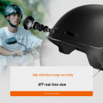 FOXWEAR nutikas ratsakiiver integreeritud kaameraga