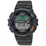 Casio kalastusvarustuse kell WS-1200H-3AV, s&otilde;jav&auml;eroheline, meestele, originaalkarp, imporditud