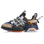 Li Ning Abrasion Resistant Breathable Low top Chunky Sneakers Men's Black Brown AGLP075-5