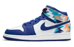 Jordan 1 Mid Geomeetriline Pint - 555112-105 37.5