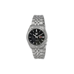 SEIKO Seiko5 Automaatne Mehaaniline Liikumine Roostevabast Terasest Rihmaga K&auml;ekell 37mm Meeste Kellad Must Tahvel SNK361K1 Black Dial