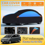Volkswagen Sharan 7M 7N 7N2 Tayron Tiguan Autokate Veekindel Kogu Ilmaoludeks Autodele V&auml;litingimustes UV P&auml;ike Vihm Autokangas NO LOGO