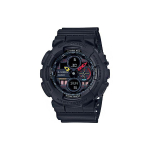 Casio G-Shock Seeria Moodne V&auml;rviplokk Osuti Kolme Silmaga &Uuml;kssarvik Klassikaline Veekindel Multifunktsionaalne Spordi Kvartsmehhanism Vaikrihm GA-140BMC-1A Random Watch Box,Black Dial black