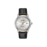 Citizen Eco-Drive Corso Classic P&auml;ikesetoitega Kvartsmeeste k&auml;ekell H&otilde;bedane AW1236-03A Silver Dial white