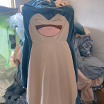 200/150cm Aoger Hiiglaslik Snorlax Palusm&auml;nguasjad Kawaii Pehme Snorlax Nahast Kest Palusm&auml;nguasi ILMA T&Auml;IDISETA Padi Kingitused Lastele Pokemon 100cm gray