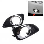 2tk uus esiudutulede katteraam Camry 2010-2011 juhi- ja kaass&otilde;itjapoolne #52040-06050 must ABS autotulede tarvikud CHINA