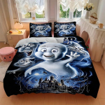 3 tk Casperi Kummituulekottide komplekt, 1 Tuulekott + 2 Padjap&uuml;&uuml;ri (Ilma siseta), K&otilde;rg-definitsiooniline tr&uuml;kk, Kodu & &Uuml;hiselamu komplekt yy251208042 135x200cm gray