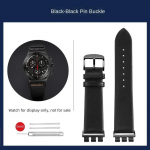 Swatch metalladapteri jaoks YVS400 YVB404 YVS420 YVS454 YVS451 Nahkrihmaga k&auml;ev&otilde;ru Muudetud kellakett 21mm punane sinine must rihm 21mm