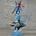 Pokemon Anime Kuju Gk Greninja Vee Shuriken Arenenud Lemmikloomahaldja Kuju Loov Nukk Kaunistus Mudel Laste J&otilde;ulukink gray