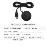 Beitian G7 M8 M9 M10 USB GNSS GPS antenna module receiver BS-708 74U BN-808 81U 82U 84U better than BU-353S4 BU-353N5 VK-162 BS-708 G7020
