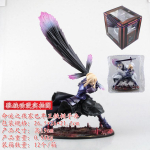 Anime kuju Fate/stay Night Altria Pendragon Alter Saber Mudel PVC Kollektsioon Kingitus M&auml;nguasi Skulptuur Lauakaunistused 23CM With box gray