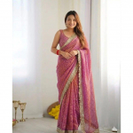 Disaineri 5 pehmest siidist saree 1000 butti ja pits&auml;&auml;rega &ndash; Elegantne traditsiooniline peokleitide kollektsioon