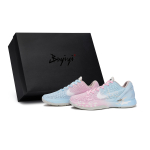 Nike Zoom Kobe 6 Korvpallijalatsid Meeste Madalad Roosa/Valge/Sinine FQ3546-100(Team80-S-BOX) 40 black