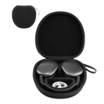 Reisikarp Apple AirPods Maxile - Unerežiimi tugi ja kahekordse t&otilde;mblukuga disain, p&otilde;rutuskindel EVA kriimustusvastase sametise sisevoodriga must