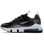 (GS) Nike Air Max 270 React 'Dark Smoke Grey Iridescent' Laste CT9633-001 EU 37.5