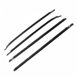 Autoakna ilmastikukindlad kummiribad Sobivad Hyundai I30 2008-2011 Otsene asendus Tarvikud Aknaklaasi veekindel viimistlusriba Black-4pcs