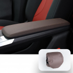 Automaatne keskkonsooli k&auml;etoe padi BMW X1 IX1 2022-2024 jaoks Auto keskmise k&auml;etoe katte kaitse k&uuml;&uuml;narnuki tugipadi k&auml;etoe padi pruun