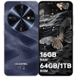 OUKITEL C5 mobiiltelefon avatud, 16(4+12)6 GB RAM + 64 GB ROM / TF 1 TB nutitelefon, 6,52-tollise veetilgaekraaniga telefonid, 5000 mAh aku, 13 MP kaamera