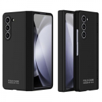 Drop Shipping Luksuslik PU &Auml;ridisain Z Fold 7 6 5 4 jaoks Erakordne Seeria Liigendiga Kokkupandav T&auml;ielik Telefonikate Opp Bag&For Galaxy Z Fold4 must