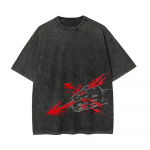 Jujutsu Kaisen Choso T-s&auml;rk Meestele Vere Manipuleerimine Vintage Happepesu Streetwear Retro Jaapani Anime Graafilised T-s&auml;rgid S