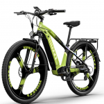 Cysum Speedy29 Elektriline maastikuratas 29 Rehv 500W 35-40Km/h Maksimaalne kiirus 48V 14Ah LG Eemaldatav aku 50-70KM S&otilde;iduulatus Topeltketaspidurid roheline