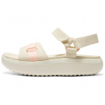 Skechers BOBS Pop Ups 3.0 Naiste Takjakinnitusega Platvorm-Rannasandaalid Beež 114807-NAT 36