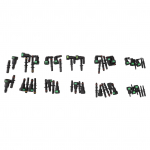 K&uuml;tusetoru paranduskomplekt SAE 11,8 mm 9,89 mm 9,49 mm 7,89 mm 6,30 mm ID 10 mm 8 mm 6 mm 3 mm K&uuml;tusetoru kiir&uuml;hendajate valikukomplekt