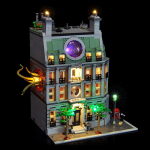 LYBMTWF LED-valgustuse komplekt, &uuml;hildub Lego 76218 Sanctum Sanctorum ehitusklotsidega (MUDELIKIVID EI SISALDU) helehall v&auml;rv
