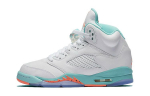 Jordan 5 Retro Light Aqua GS 440892-100 35.5