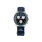Swatch x Omega Biokeramilised Kuu Missiooni Maale Meeste Kellad Must SO33G100 Green Watch Case