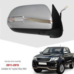 Sobib Toyota Hilux VIGO pikapile (2011-2015) Elektriliselt kaetud tahavaatepeegli komplekt Right Side - Specify Left or Right Steering