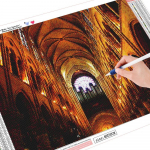 5D teemantmaal T&auml;ielik &uuml;mmargune Prantsusmaa Notre Dame De Paris tikandid Sooduspilt 20X30