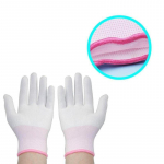 10 tk / 5 paari antistaatilised kindad ESD antistaatilised elektroonilised t&ouml;&ouml;kindad kaetud PU peopesaga kaetud s&otilde;rme arvuti M