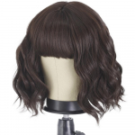 24-tollised/12-tollised pika lainega parukad naistele s&uuml;nteetilisest juustest k&otilde;rge temperatuuriga kiust laineline parukas