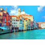 Teemanttikandid Lavastus Veneetsia T&auml;is&uuml;mmargune teemantmaal Maastikukivid Ristpistes 20X30CM