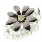 NOA [G0283] - Bracelet Cr&eacute;ateur 'Seychelles' blanc valge