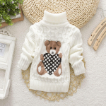 Baby Winter Children Kids Cartoon Kootud Pullover Soe &Uuml;ler&otilde;ivaste Sviiter 120