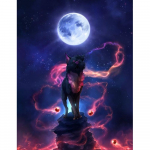 Teemantmaal Ristpistes Maastik Teemanttikandid Pilt Rhinestones N&otilde;el Kunst ja k&auml;sit&ouml;&ouml; 20X30CM