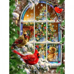 5D teemantmaaling j&otilde;ulukink t&auml;isnurkne puur teemanttikandid mosaiik t&auml;iskomplektid kodukaunistamise kivid Full Round 20X30CM