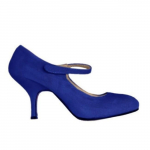 Candy Color &otilde;hukesed k&otilde;rged kontsad sametnahast naiste kingad Seksikad pumbad Elegantne vabaaja pulmakingad tikkp&uuml;ksid 8.5 sinine