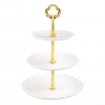 3-kihiline tordialus, serveerimistaldrik Peo-tassikoogikandik magustoit-puuviljad-v&auml;ljapanek-pulmad