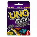 UNO FLIP! 112 kaardiga perekaardim&auml;ng on suurep&auml;rane kingitus 7-aastastele ja vanematele