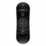 Wechip R2 kaugjuhtimispult 2,4G juhtmevaba h&auml;&auml;lega &otilde;hkhiir IR-&otilde;pe Intaertia Sensing nutikas kaugjuhtimispult must