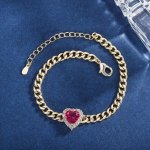 CMM k&otilde;rge kvaliteediga armastuss&uuml;dame kuupmeetrist tsirkooniumoksiidist &otilde;&otilde;nes kuldse v&auml;rvi lingiga k&auml;ev&otilde;ru smaragdroheline